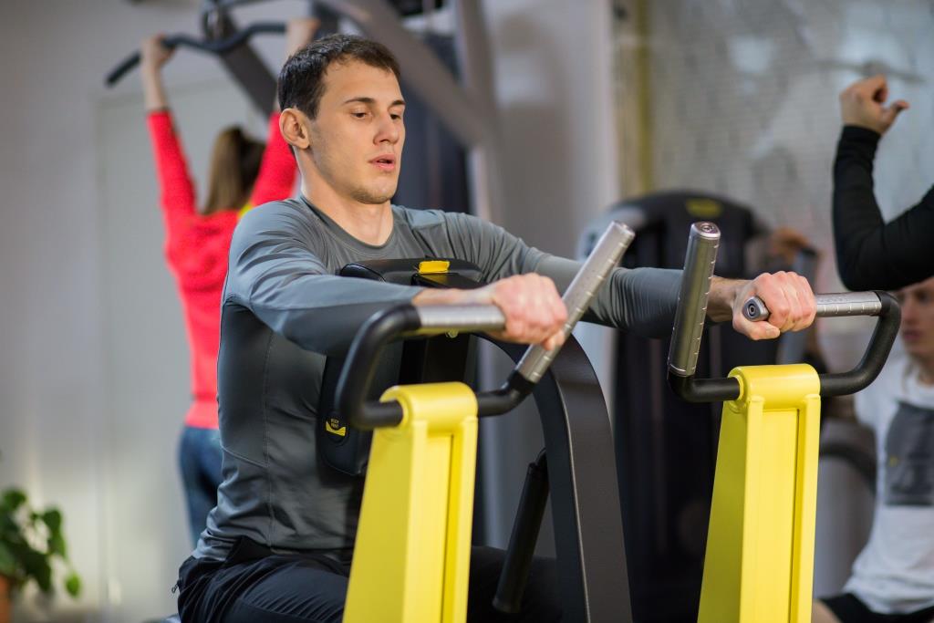 Практика инструкторов в тренажерном зале