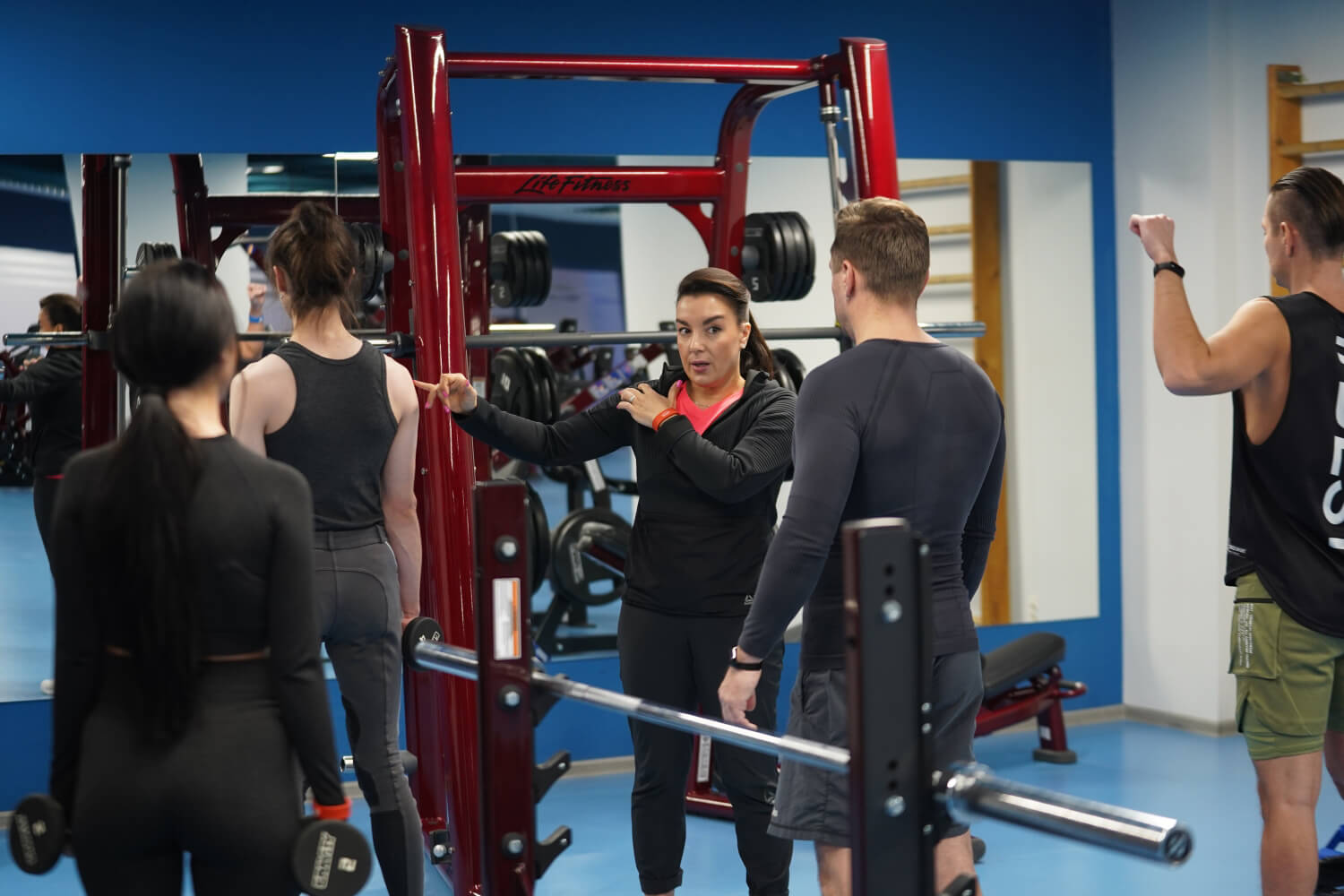 Практика в тренажерном зале