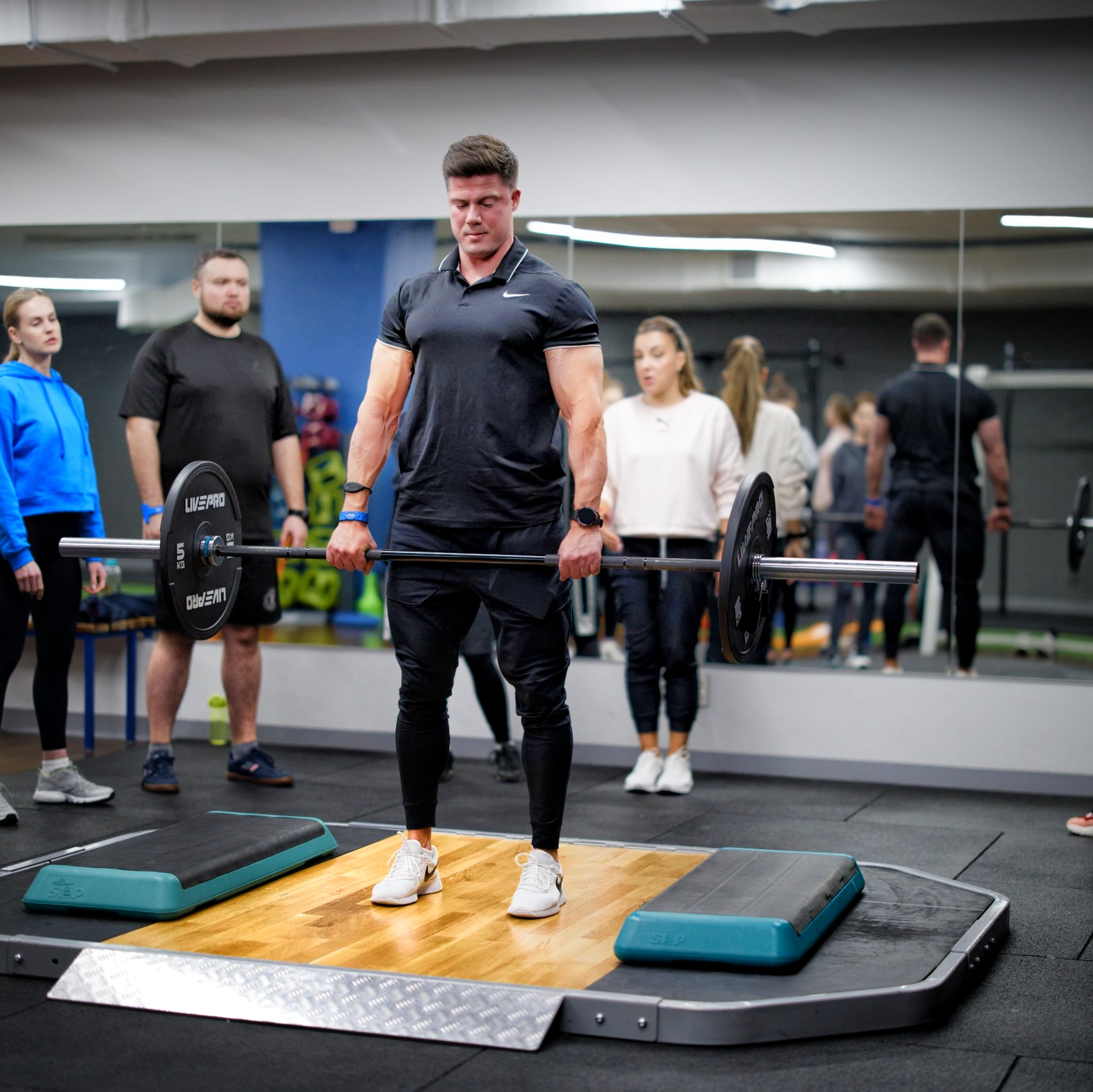 Практика в тренажерном зале