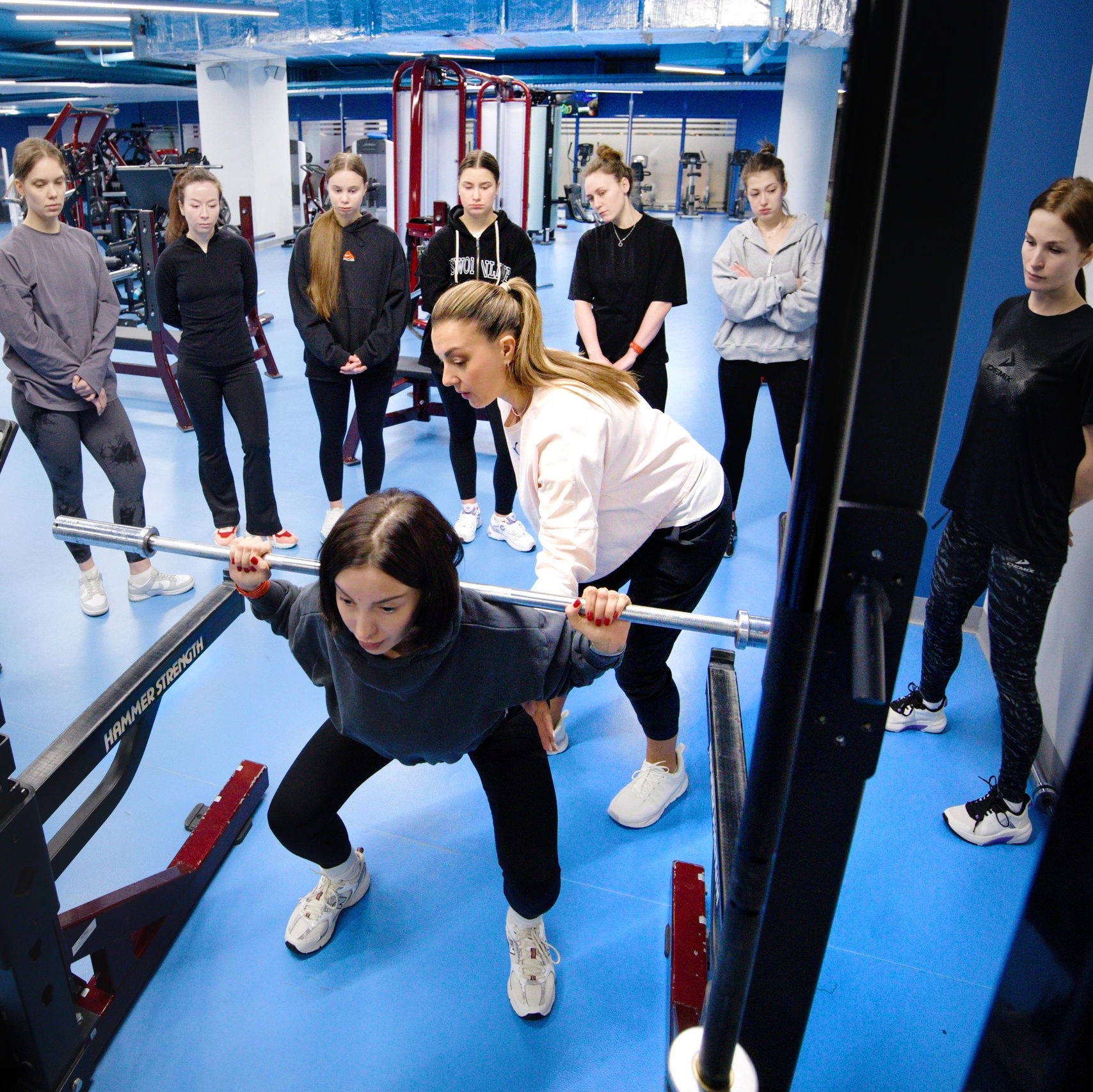 Практика в тренажерном зале