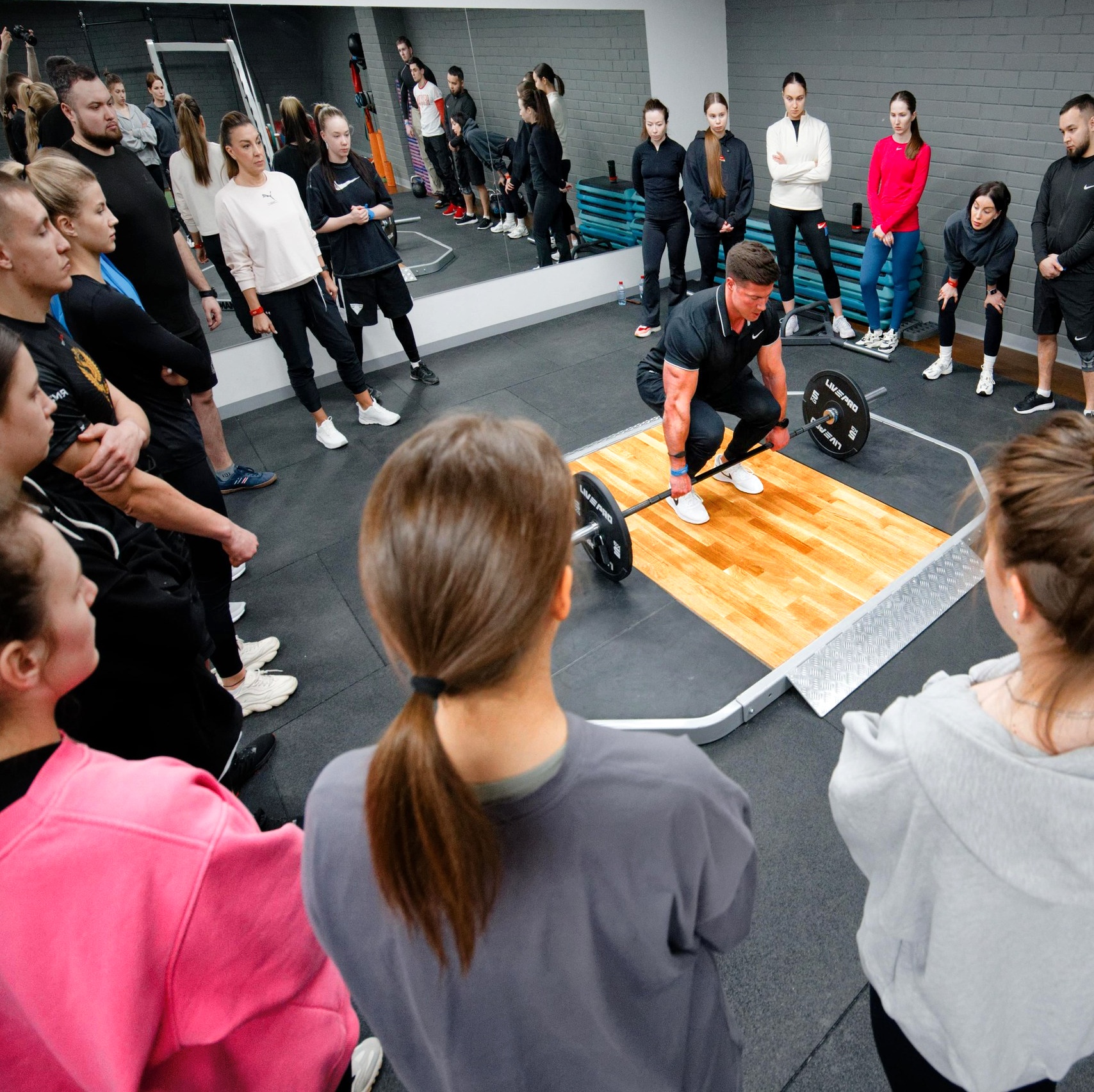 Практика в тренажерном зале