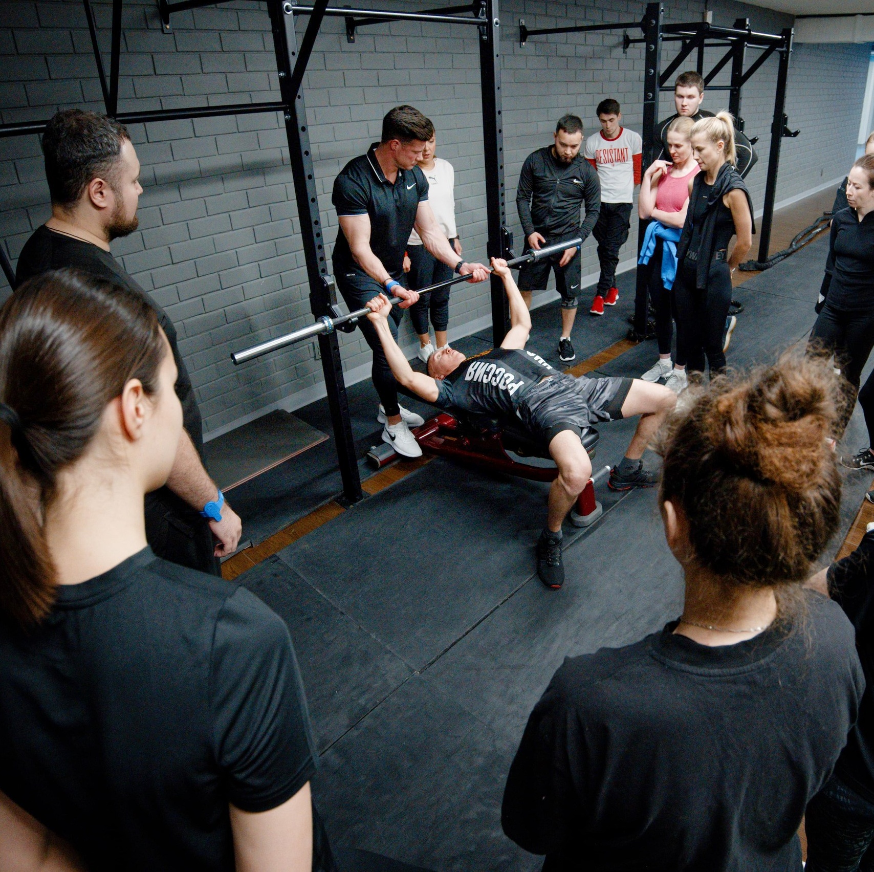 Практика в тренажерном зале